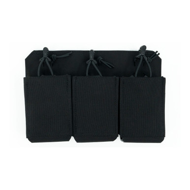 Haley Strategic Partners Thorax Incog Triple Rifle Mag Placard with MP2 Inserts in Black
