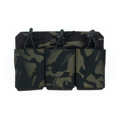 Haley Strategic HSP Thorax Incog Triple Rifle Mag Placard with MP2 Inserts in MultiCam Black