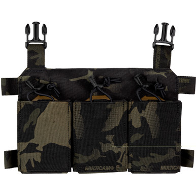 Haley Strategic Thorax Triple Rifle Mag Placard with MP2 MCB — front view
