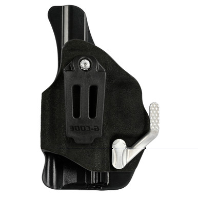 G-Code Phenom Commando P365X Macro low-profile belt holster, front view