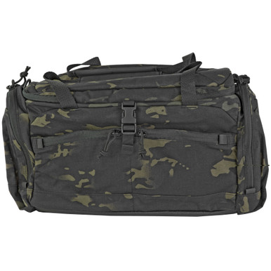 Interior organization layout of the Grey Ghost Gear black range bag