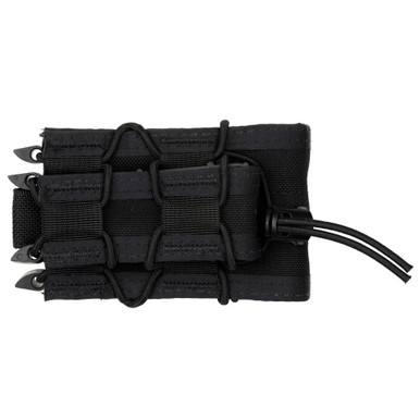 HSGI Double Decker MOLLE TACO Pouch in Black – front view