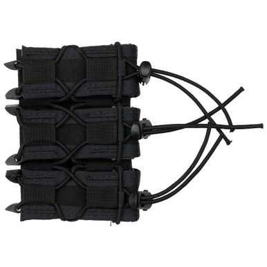 HSGI Triple Pistol TACO MOLLE Pouch in Black 1000D Cordura