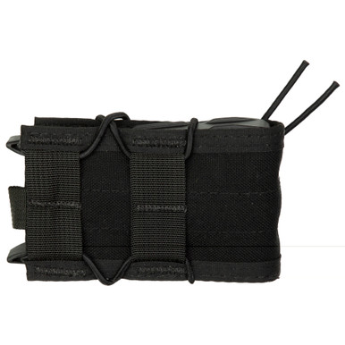 Black HSGI Rifle TACO showing shock cord and polymer bracket detail