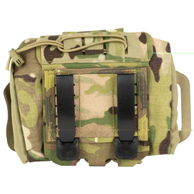 ReFlex IFAK carrier open showing organized interior medical supply compartments