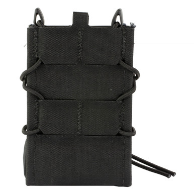 HSGI Gen 2 Single Rifle TACO Magazine Pouch in Black — front view