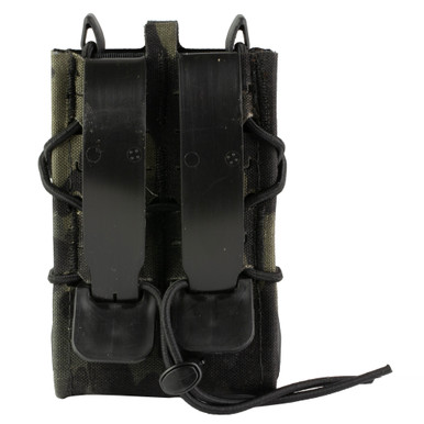 Close-up of Gen 2 Rifle TACO shock cord retention system and contoured polymer sides