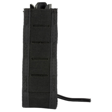 HSGI Duty Extended Pistol TACO magazine pouch in black, front view