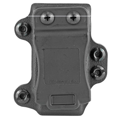 L.A.G. Tactical M.C.S. .45 Slim Magazine Carrier in black, alternate angle