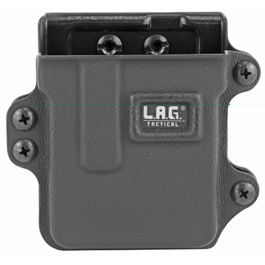 L.A.G. Tactical M.C.S. AR-15 Magazine Carrier in black, front view