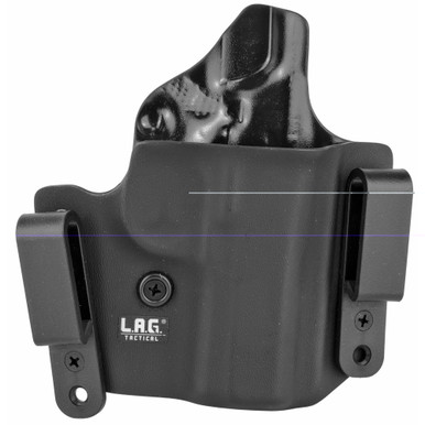 L.A.G. Tactical Defender 1911 3-inch OWB IWB black right-hand holster