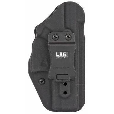 L.A.G. Tactical Liberator MK II Holster for Glock 19 in black, ambidextrous design