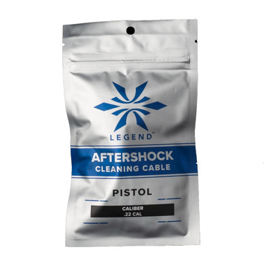 Legend Outdoor Gear Aftershock Cleaning Cable for 22 Cal Pistol Bore Cleaning