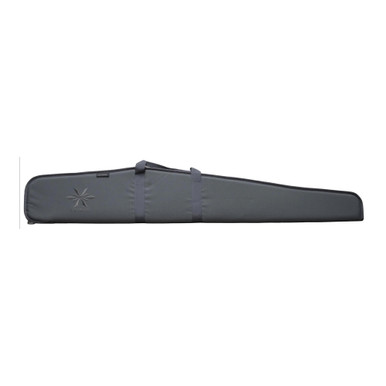 Legend Pegasus 52-inch gray shotgun case exterior showing durable polyester construction