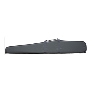 Interior view of soft inner lining and foam padding inside the Legend Pegasus shotgun case