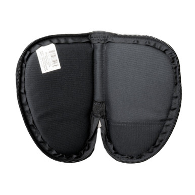 Legend Pegasus Pistol Rug open showing padded interior and front accessory pocket