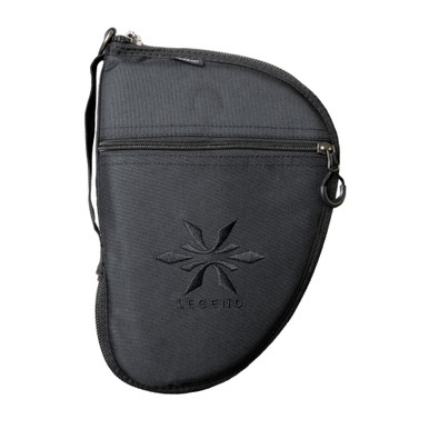 Legend Pegasus Pistol Rug 11.5 inch black padded polyester case exterior view