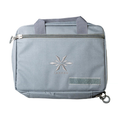 Legend Phoenix Tactical Pistol Case in cool gray 600 denier polyester