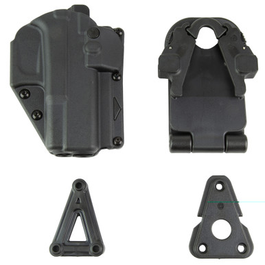 Rapid Force Level 2 OWB Holster for Glock 19 Right Hand Black