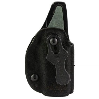 Safariland Species Hellcat IWB holster in black Boltaron, right-hand draw, full view