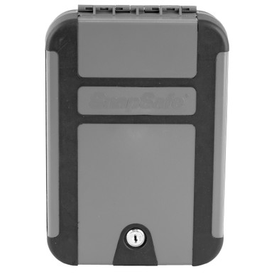 SnapSafe Treklite XL Lock Box – interior capacity showing handgun storage space