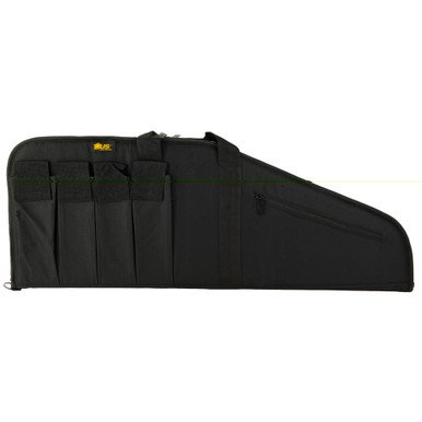 US PeaceKeeper 35-inch MSR AR rifle case in black poly with zippered exterior pocket