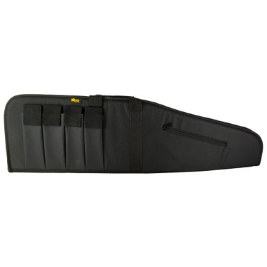 US PeaceKeeper 45-inch black poly padded MSR rifle case full view