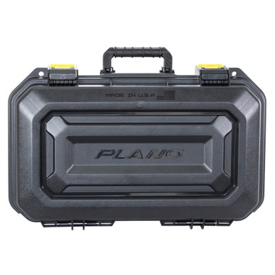 Plano All Weather 2-Pistol Case closed exterior showing hard shell and latches