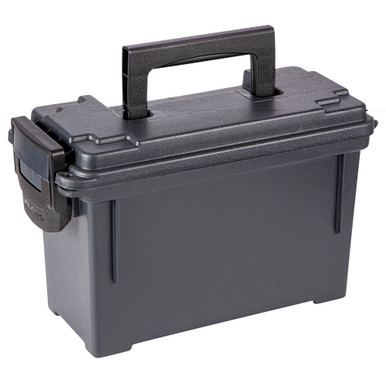 Plano Ammo Box No Gasket Black 6-Pack water resistant military-style cases