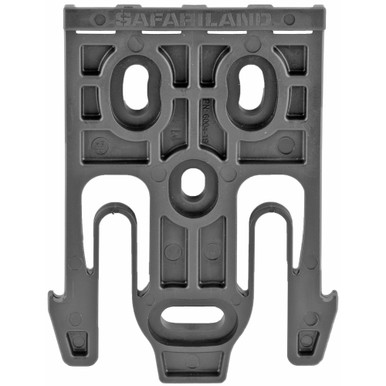 Safariland QLS 19 Locking Fork Holster Adapter in black polymer finish