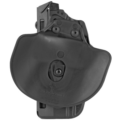Side profile view of Safariland 7378 ALS open-top holster showing thumb release detail