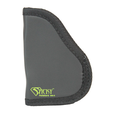 Sticky Holsters MD-2 IWB holster for Shield, XD 3.3, and LC9 with laser — ambidextrous synthetic rubber design