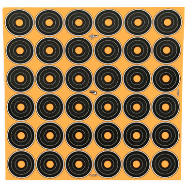 Allen EZ-Aim 1 inch Bullseye Paper Targets 12 Sheet Pack