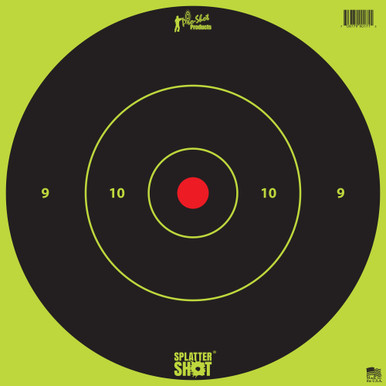 Pro-Shot 12 inch Green Bull's-Eye Paper Targets 5-Pack