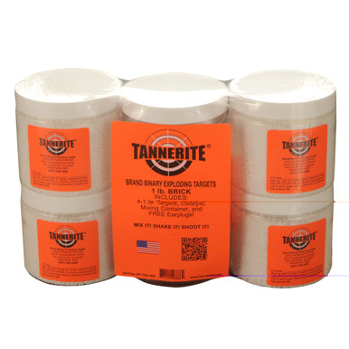 Tannerite Brick 1lb Binary Exploding Targets 4-Pack
