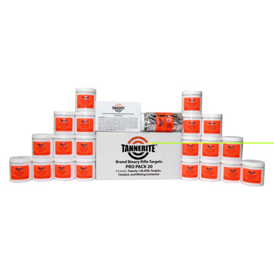 Tannerite ProPack 20 binary exploding targets kit, 20 half-pound targets