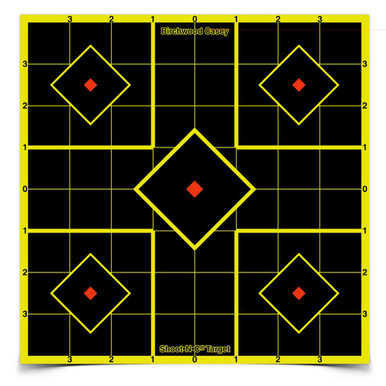 Birchwood Casey Shoot-N-C 15-inch Sight-In Target 8-pack