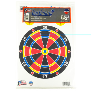 Pro-Shot GS Darts 12x18 Shooting Target 8-Pack front view
