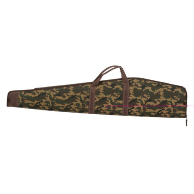 Evolution Outdoor Rawhide Rifle Case – interior plaid flannel lining and foam padding detail