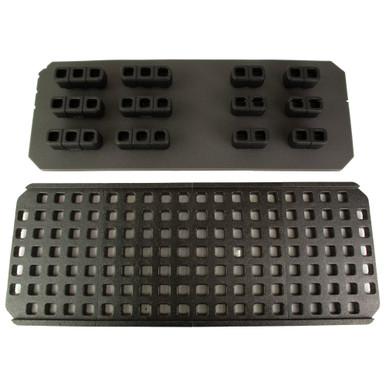 Magpul DAKA Grid Organizer for Plano 36 Cases shown with modular EPP grid layout