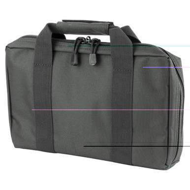 NCSTAR VISM Discreet Pistol Case Black - interior compartment view
