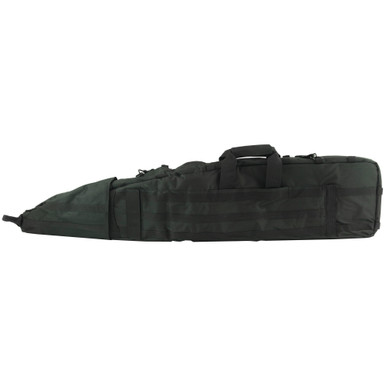 NCSTAR VISM Double Rifle Drag Bag interior showing divider and padded compartments