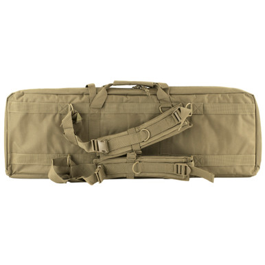 NcStar VISM Double Carbine Case interior compartments and padding detail