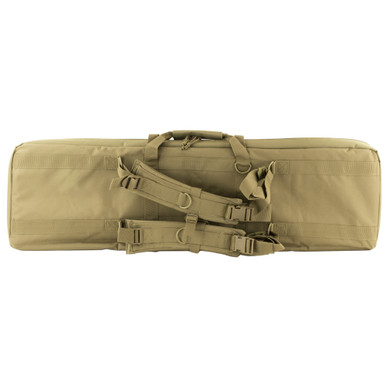 NCSTAR VISM Double Carbine Rifle Case Tan 42in - Interior and Compartments