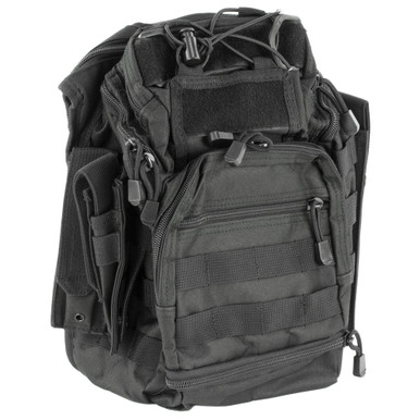 NcStar VISM First Responder Utility Bag Black – Front View