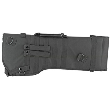 NcStar Tactical Rifle Scabbard alternate view showing pistol grip retention strap