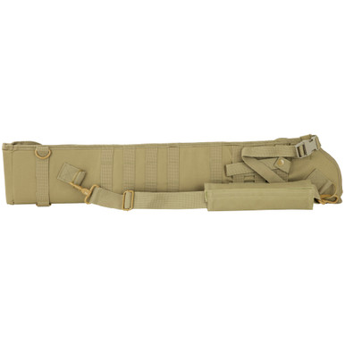 NcStar Tactical Shotgun Scabbard Tan - MOLLE Webbing Detail