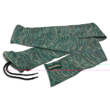 Remington gun sock interior view showing soft silicone-treated lining