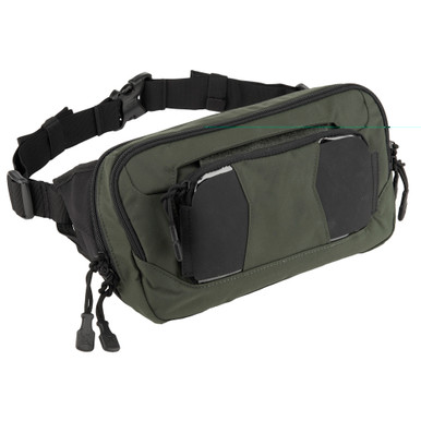 Vertx SOCP Tactical Fanny Pack Green – interior compartment view