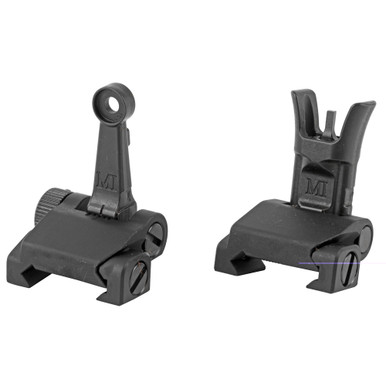 Midwest Industries MI-CRS-SET flip-up rear sight detail view